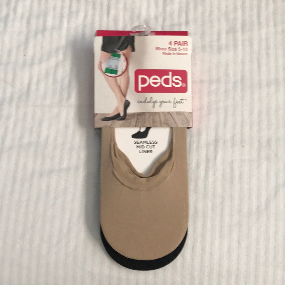 Mid Cut Liner Socks